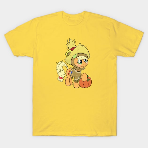 Scarecrow Applejack T-Shirt by AmyNewBlue